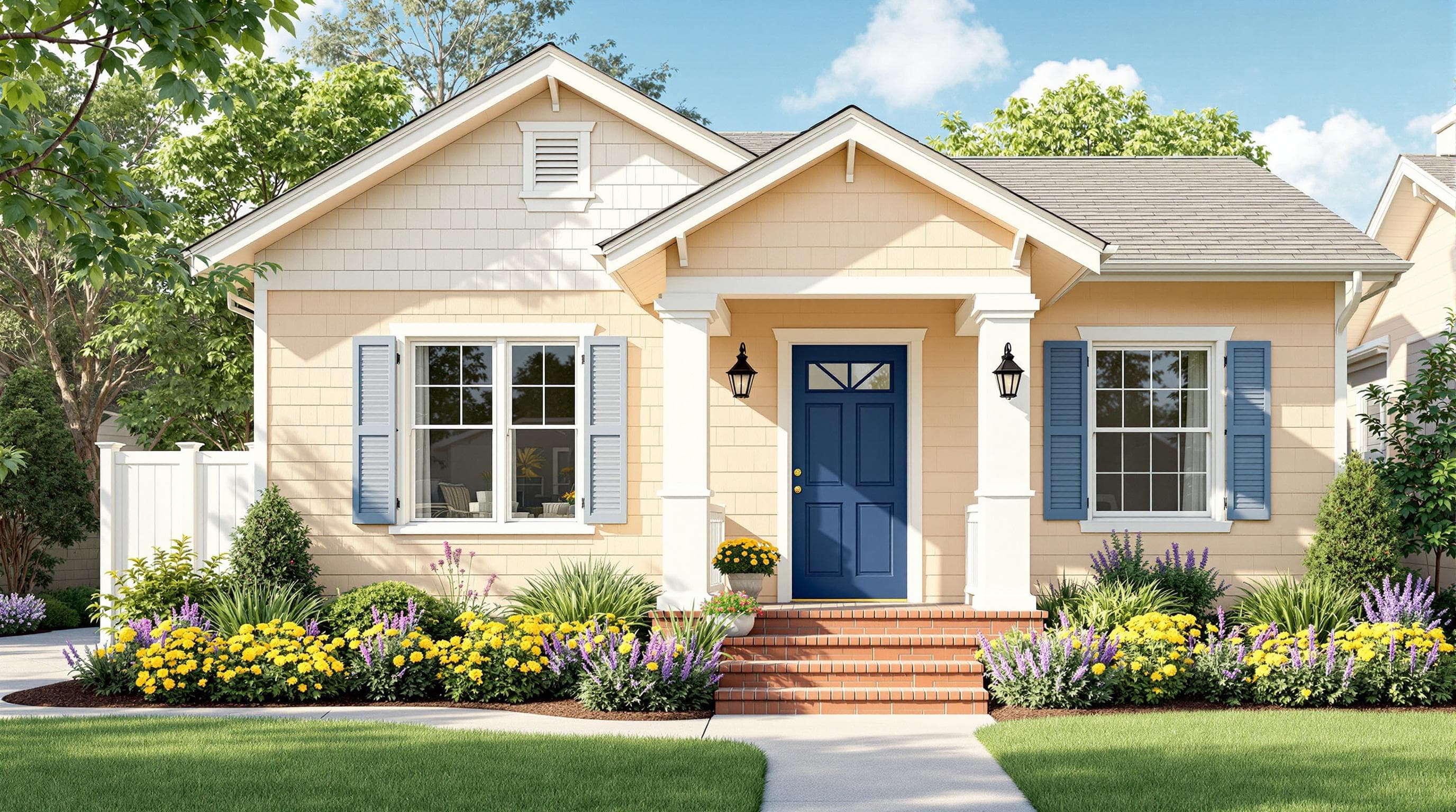 How to Choose Exterior Colors for Curb Appeal