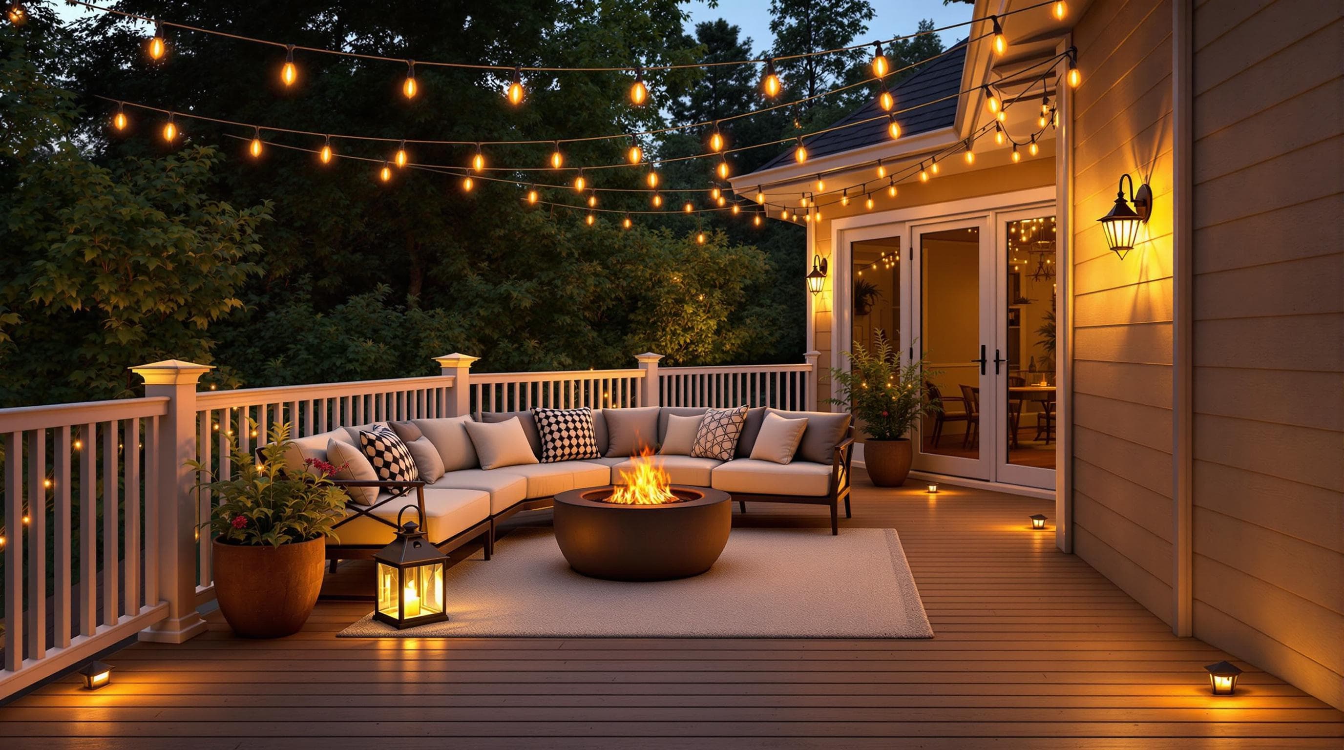 10 Deck Lighting Ideas for Outdoor Ambiance