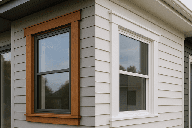 Wood vs. PVC Trim for Modern Homes