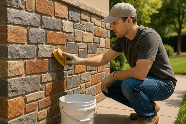 Ultimate Guide to Cleaning Stone and Brick Veneers