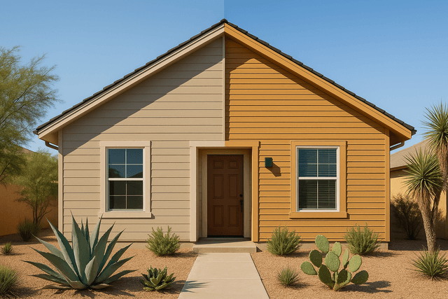 Vinyl vs. Fiber Cement in Hot Climates