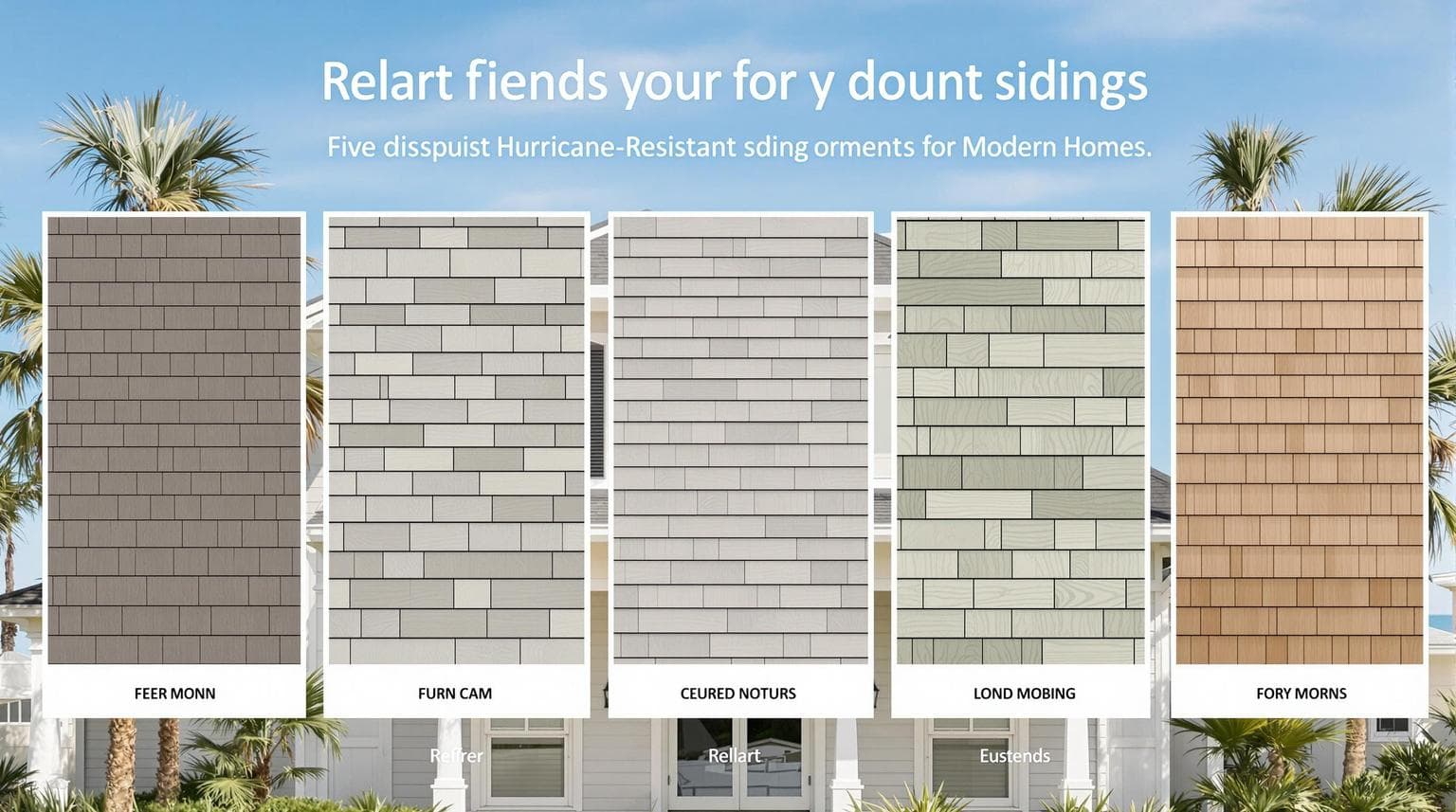 5 Best Hurricane-Resistant Siding Options for 2025