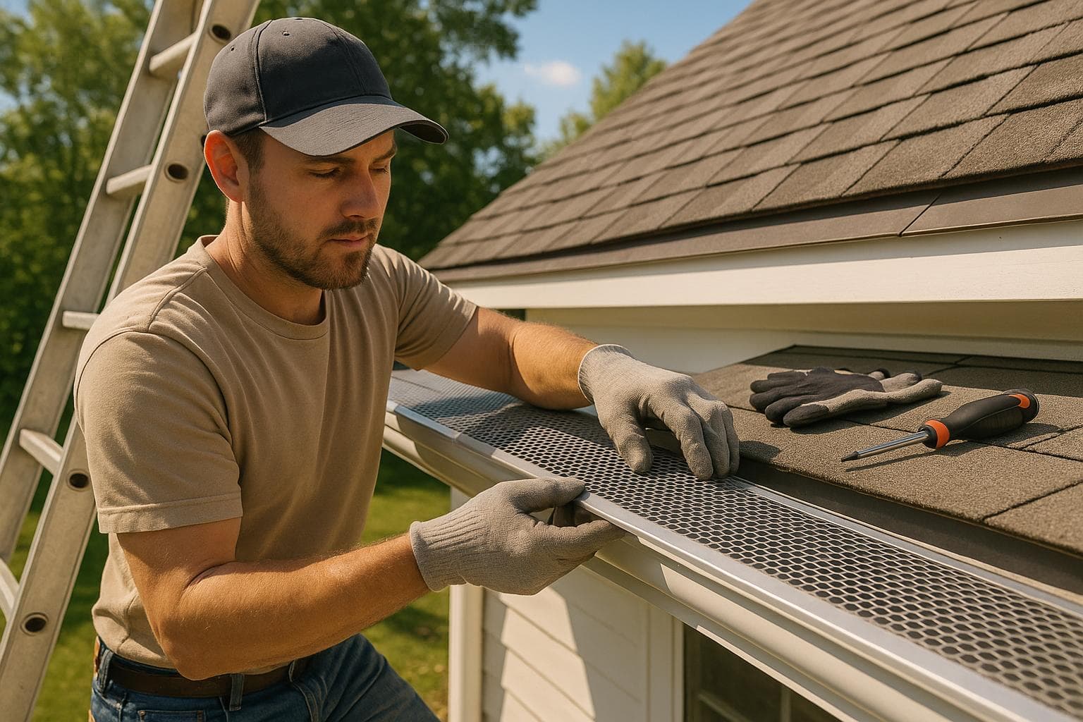 How to Install Gutter Guards: Step-by-Step Guide