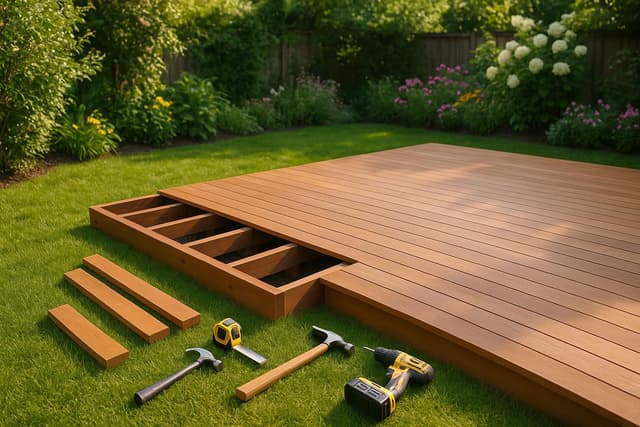 Deck Size Planner for Your Backyard
