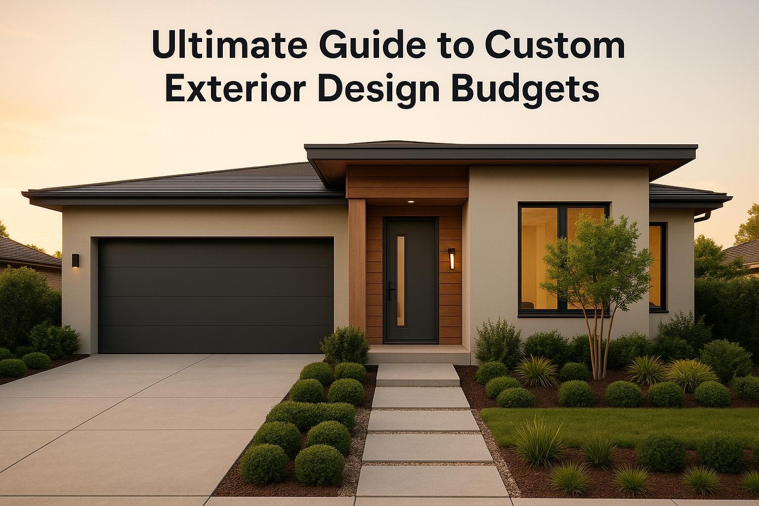 Ultimate Guide to Custom Exterior Design Budgets